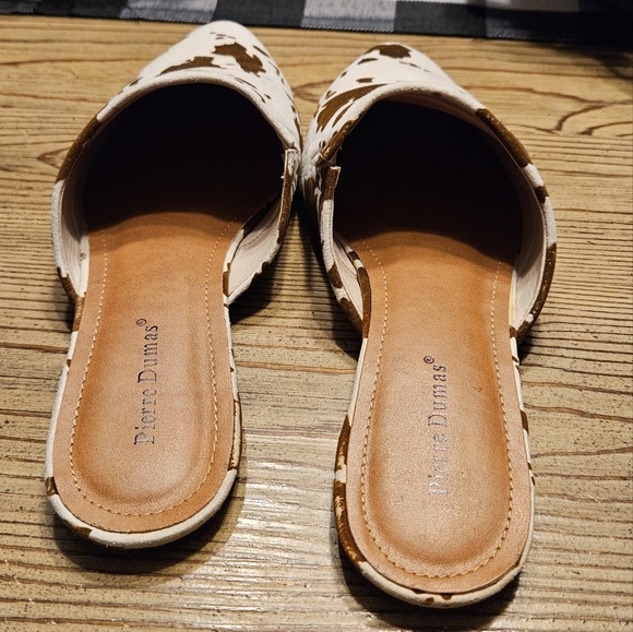 Pierre dumas mules Cow print - Picture 4 of 4